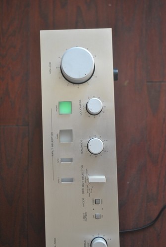Yamaha 550 amplifier read - amplifier,